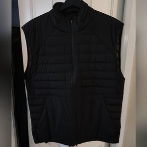 Lululemon Down for it all Vest, Mens Large, black